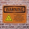Signmission Radiation & Laser Sign, 7 in H x 10 in W, Plastic, Rectangle OS-2PACK-WS-P-710-L-12953 - alternate 2